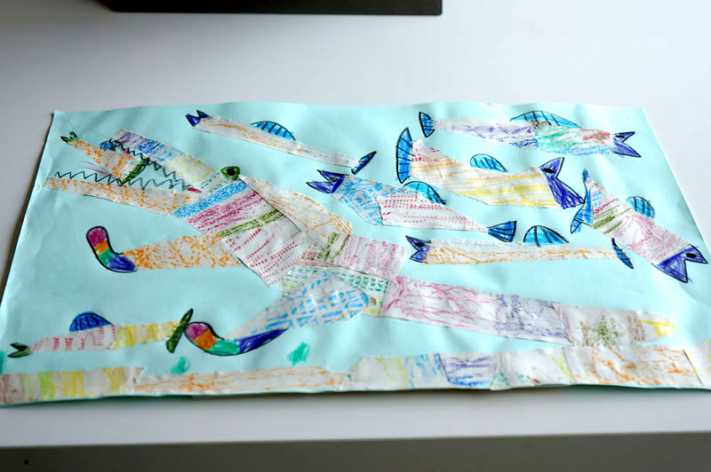 スケッチ作品がゆがんでしまう